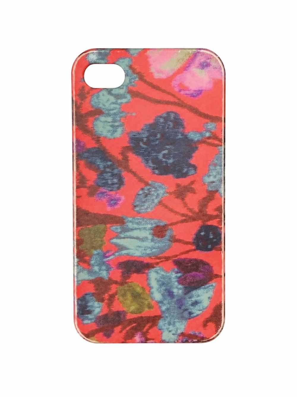 J.Crew Floral iPhone 4/4S Case Retro Pink Blue